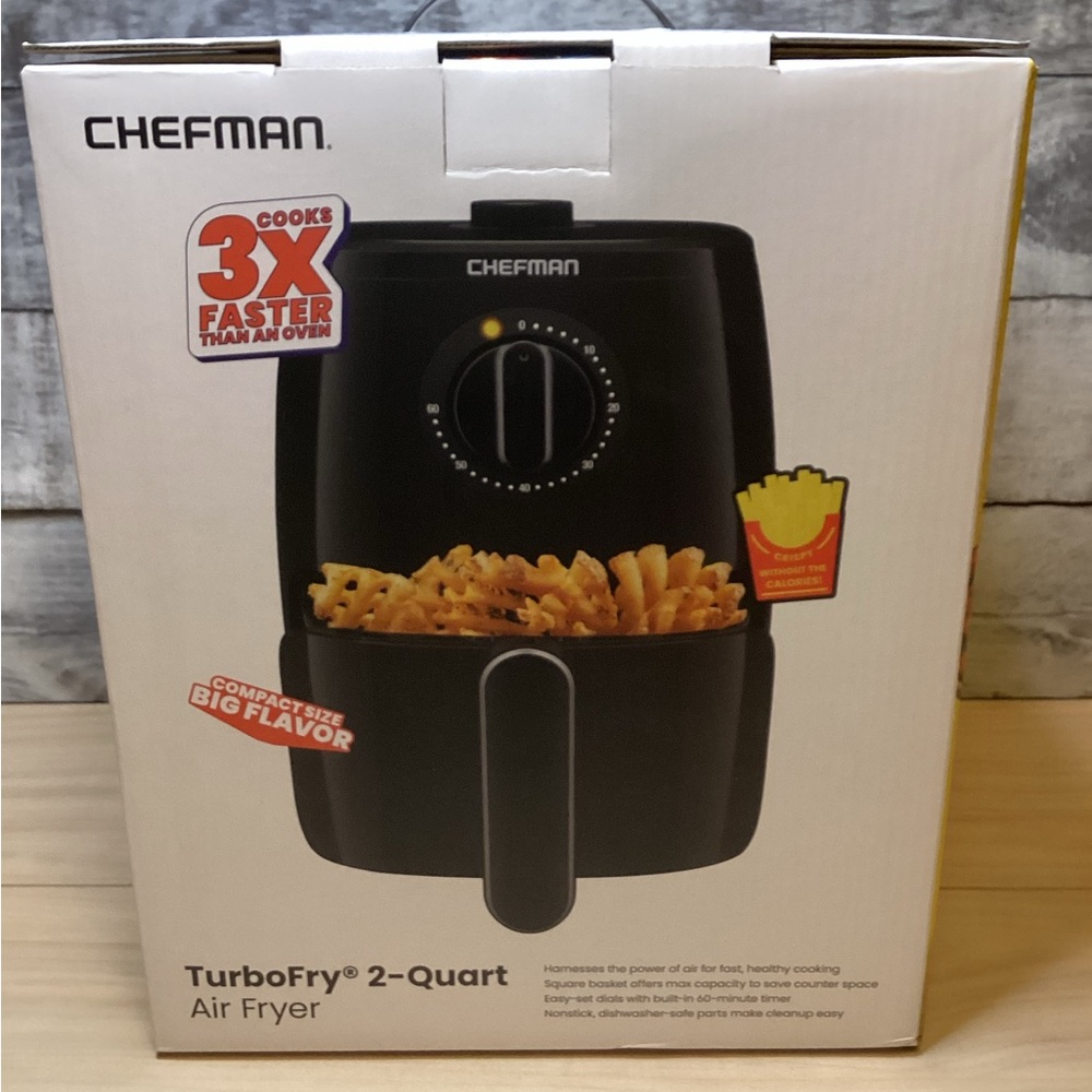 Chefman Turbo Fry Air Fryer with Adjustable Temp Control, 2 Qt Capacity - Picture 12 of 12